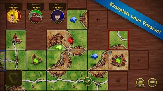 Carcassonne: Der Brettspiel-Klassiker jetzt mit Online-Mehrspielermodus