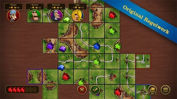 Carcassonne: Der Brettspiel-Klassiker jetzt mit Online-Mehrspielermodus