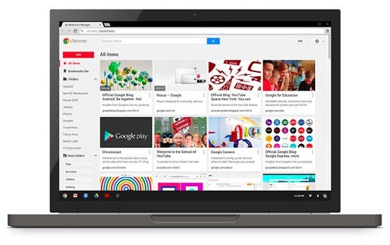 Google Chrome: Der Bookmark Manager bietet Vorschaubilder und automatische Organisation Ihrer Lesezeichen Google Chrome: Der Bookmark Manager bietet Vorschaubilder und automatische Organisation Ihrer Lesezeichen