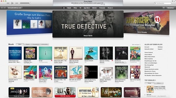 iTunes 12.0.1 enthält kritische Sicherheitsupdates und keine Seitenleiste mehr