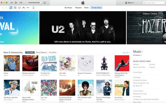 iTunes 12: Apples startet neues Store-Design zum Start von Mac OS X 10.10 Yosemite iTunes 12: Apples startet neues Store-Design zum Start von Mac OS X 10.10 Yosemite