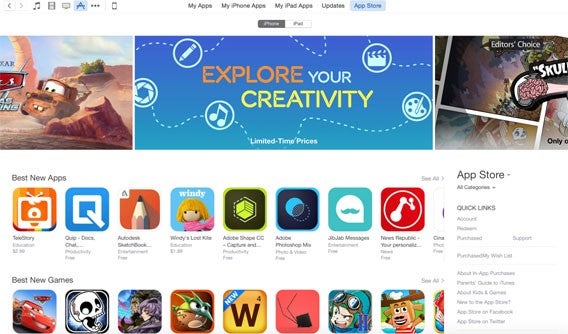 iTunes 12: Apples startet neues Store-Design zum Start von Mac OS X 10.10 Yosemite iTunes 12: Apples startet neues Store-Design zum Start von Mac OS X 10.10 Yosemite