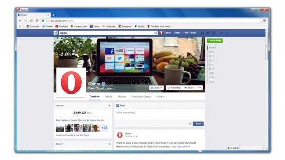 Opera 25 für Windows und Mac OS X führt Lesezeichen mit Vorschau ein