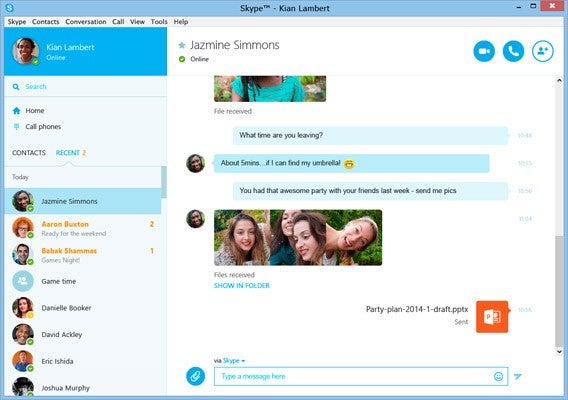 Skype: Update für Windows und Mac mit neuem Design und größeren Smileys