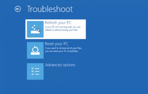 How to repair Windows 8 from the installation disk How to repair Windows 8 from the installation disk