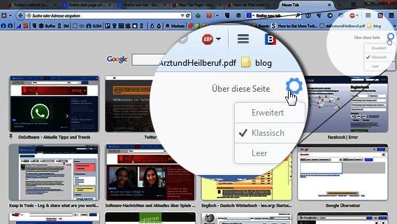 Mozilla-Firefox-Start-Page-How to deactivate Ads Deaktivieren von Werbung auf der Mozilla Startseite