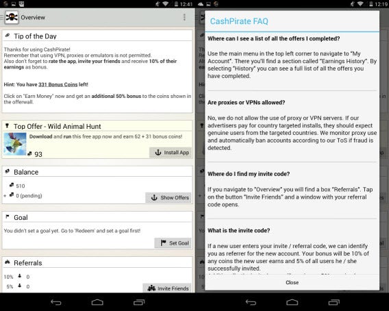 caspirate earn money with apps