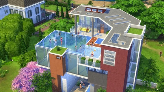 Die Sims 4: Spaß im Nass – Die Swimming Pools als kostenlose Spielerweiterung