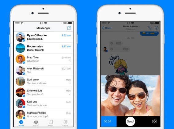 Facebook Messenger: Update für iOS verbessert die Möglichkeiten zur Bildbearbeitung vor dem Versenden