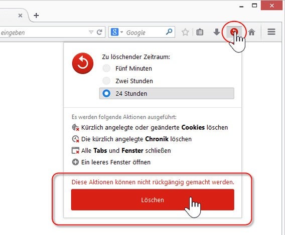 Mozilla Firefox 33.1 mit neuem Vergessen-Button und DuckDuckGo-Suche für mehr Privatsphäre Mozilla Firefox 33.1 mit neuem Vergessen-Button und DuckDuckGo-Suche für mehr Privatsphäre