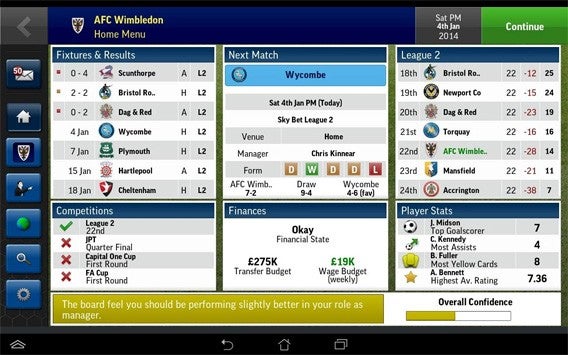 Football Manager Handheld 2015: Der Fußball-Manager ist jetzt für Android und iOS kostenlos verfügbar