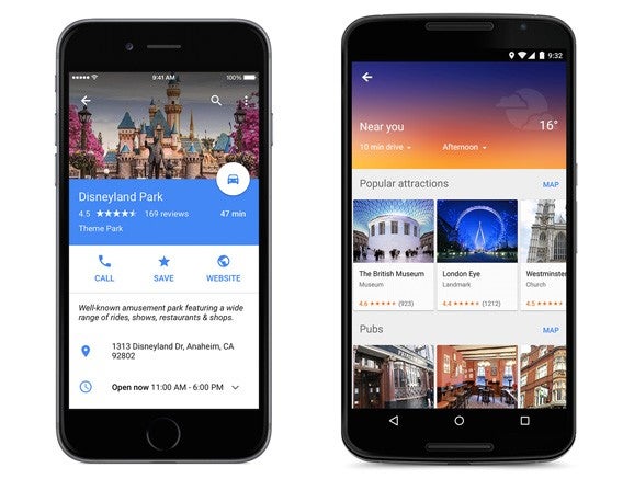 Google Maps mit Material Design und neuen Funktionen zur Navigation Google Maps mit Material Design und neuen Funktionen zur Navigation