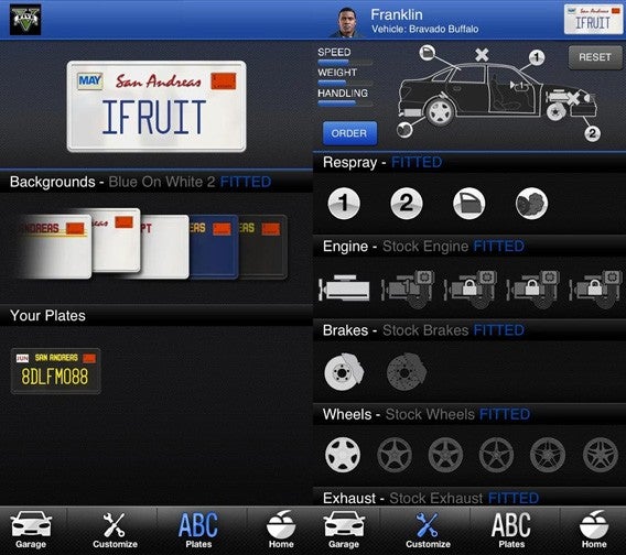 GTA V: Update der kostenlosen Begleit-App iFruit für die neue Verison von Grand Theft Auto V