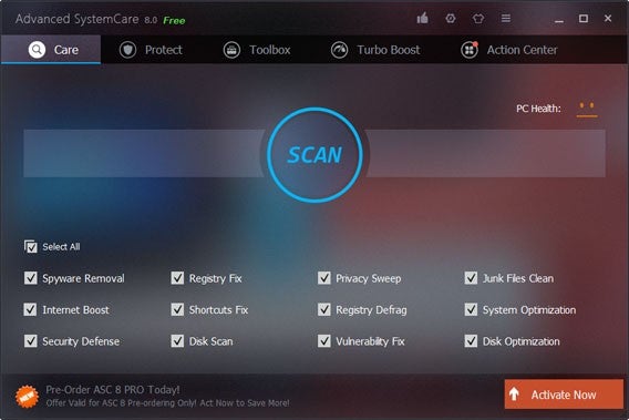 IObit Advanced SystemCare 8: Kostenlose Anwendung zur Optimierung und Überprüfung von Windows IObit Advanced SystemCare 8: Kostenlose Anwendung zur Optimierung und Überprüfung von Windows