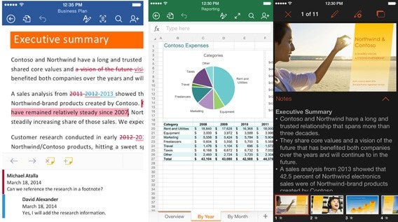 Microsoft Office für mobile Geräte ist ab sofort komplett kostenlos ohne Office 365-Abo