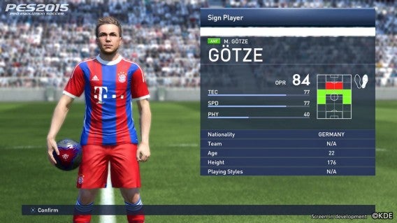 PES 2015: Vorschau auf den offiziellen Trailer zu Pro Evolution Soccer mit Mario Götze