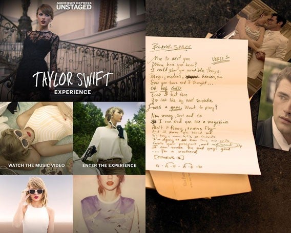 Taylor Swift Musikvideo Blank Space als interaktives Spiel für Android und iOS Taylor Swift Musikvideo Blank Space als interaktives Spiel für Android und iOS
