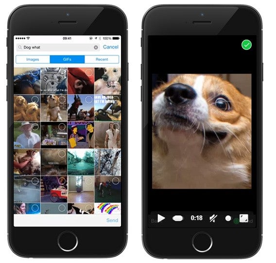 Telegram: Update mit Material-Design sowie Text- und GIF-Suche