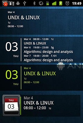 simple-calender-widget