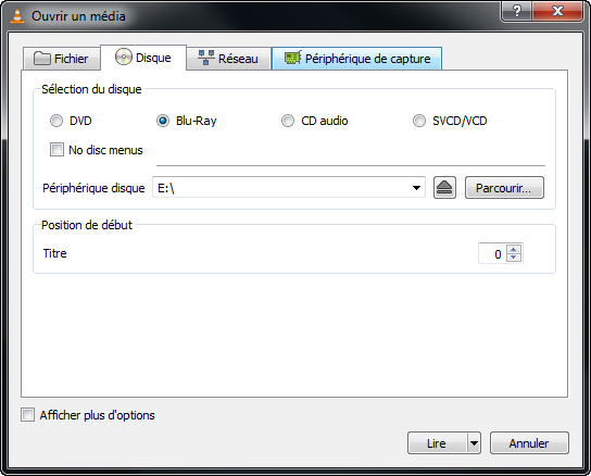 Support Blu Ray non-protégés Softonic
