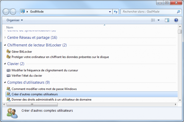 Activer le God Mode sous Windows Softonic
