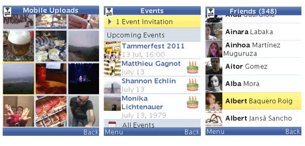Interface Facebook for Every Phone