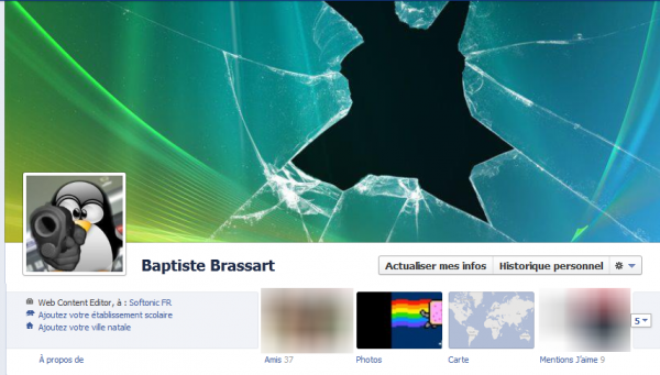 Timeline Facebook Softonic