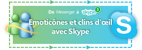 Emoticônes et clin d'oeil