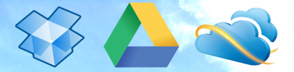 Google Drive, DropBox, SkyDrive