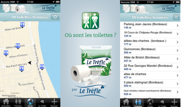 Le Trèfle - Où sont les toilettes