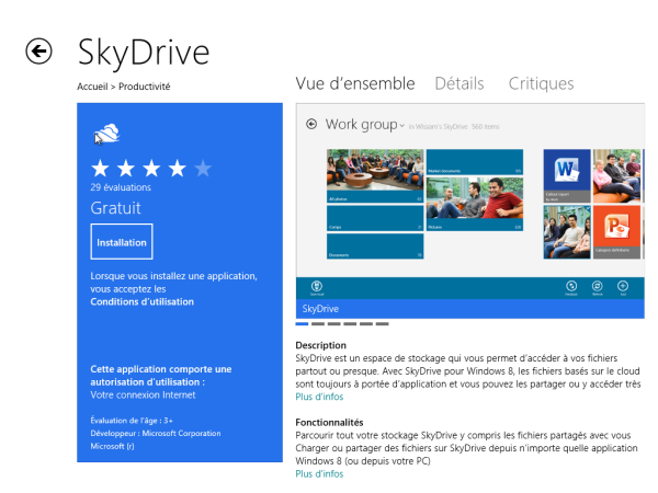 Guide Windows 8 #5 Installer une application Metro