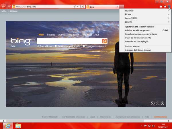 Guide de Windows 8 #9 : Internet Explorer 10 version Bureau 