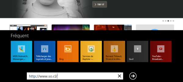 Guide de Windows 8 #9 : IE 10 sites fréquemment visités