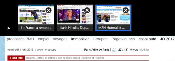 Guide de Windows 8 #9 : Internet Explorer 10, les onglets