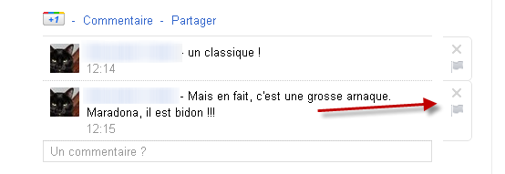 Modérer les commentaires de Google+