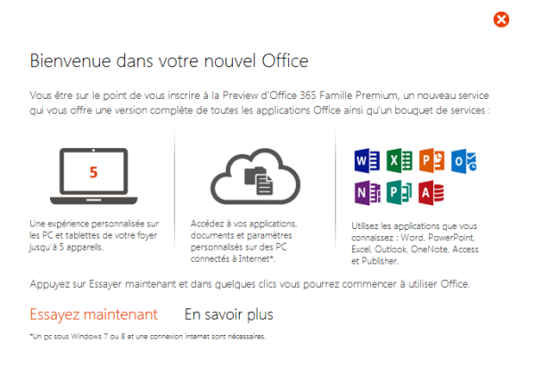 Bienvenue sur Office 2013 Bienvenue sur Office 2013