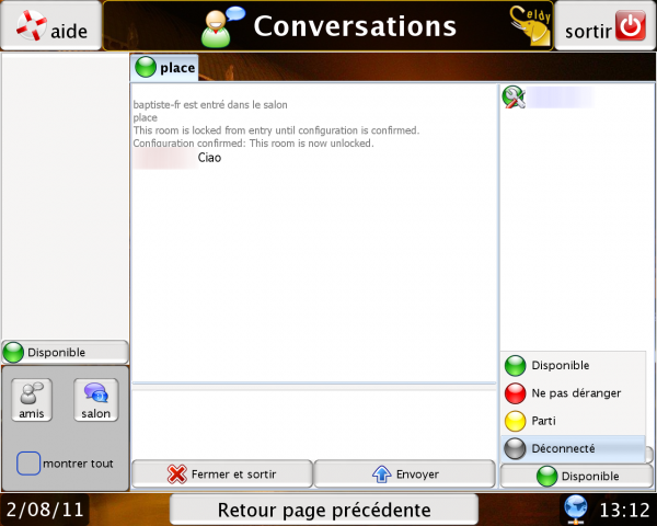 Eldy Salles de chat