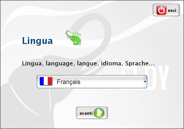 Choisissez la langue française Eldy