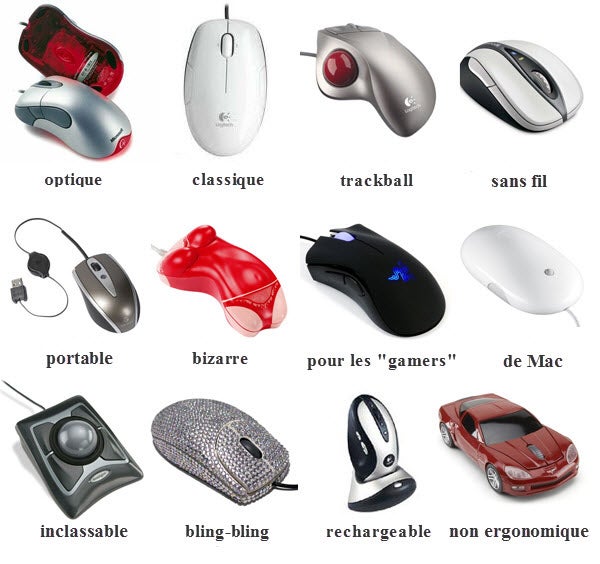 Exemples de souris Softonic