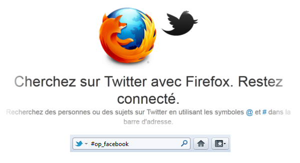 Firefox 8 Nouveautés Moteur de recherche Twitter Softonic