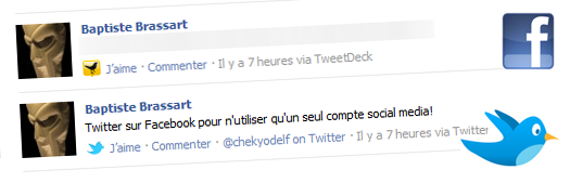 Synchroniser Facebook et Twitter Softonic