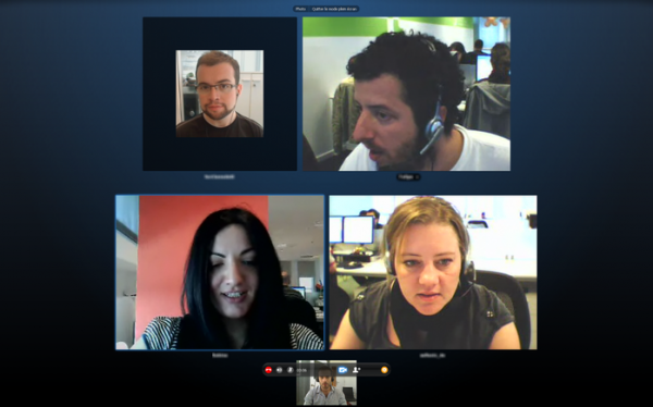 Visioconférence Skype Softonic
