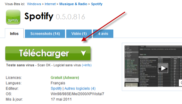 Guide de l'informatique pour débutants Softonic Bouton Télécharger