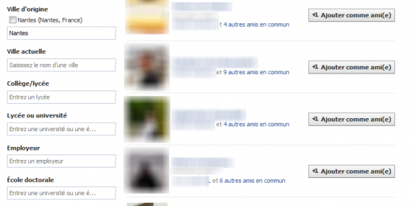 Rechercher des amis Facebook Softonic