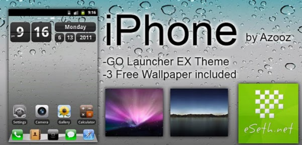 iPhone Theme by Azooz Softonic