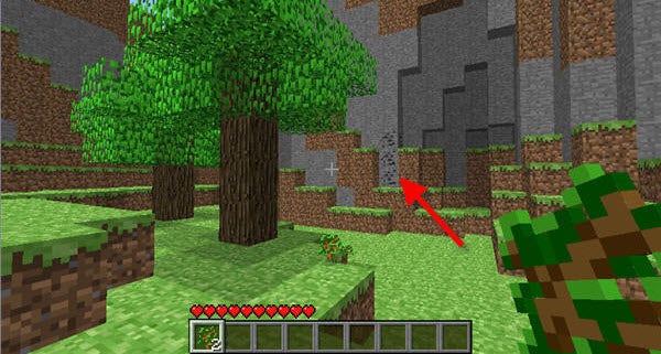 Minecraft - mines de charbon