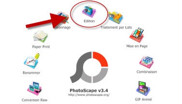 Enlever les yeux rouges avec Photoscape 01