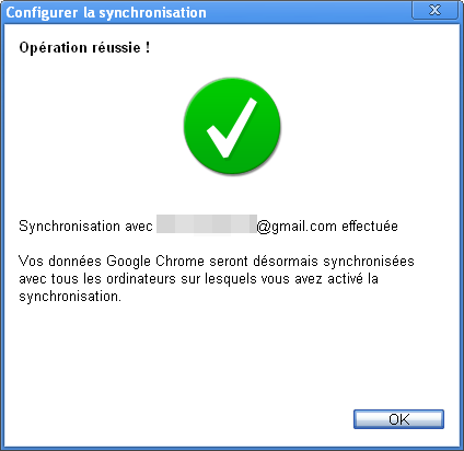Synchroniser ses marque-pages, sa page d'accueil, ses thèmes, etc.
