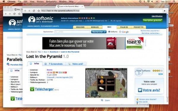Google Chrome 5, stable et sur Mac. Enfin!