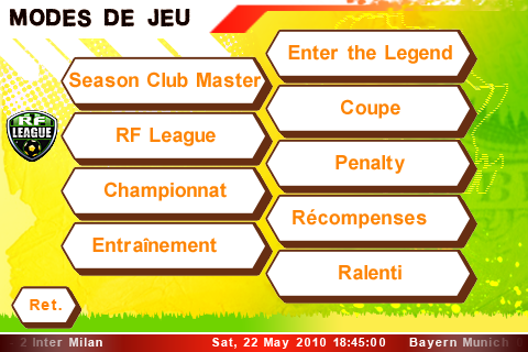 real-football-menu